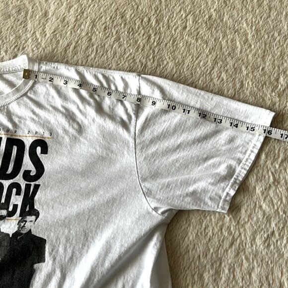 New Kids On The Block tour short sleeve shirt white size 2x - Picture 15 of 16